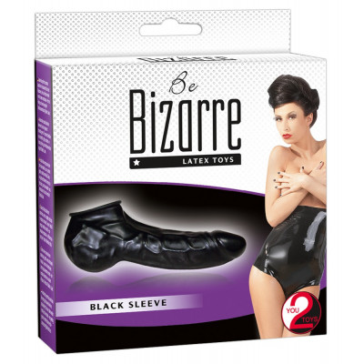 GUAINA FALLICA IN LATEX "BE BIZARRE" NERO